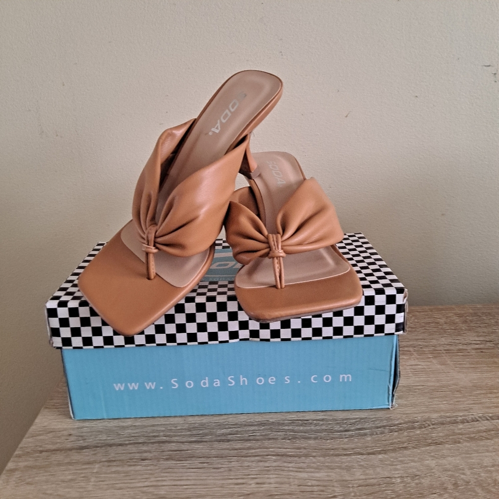 Soda Tan Mules